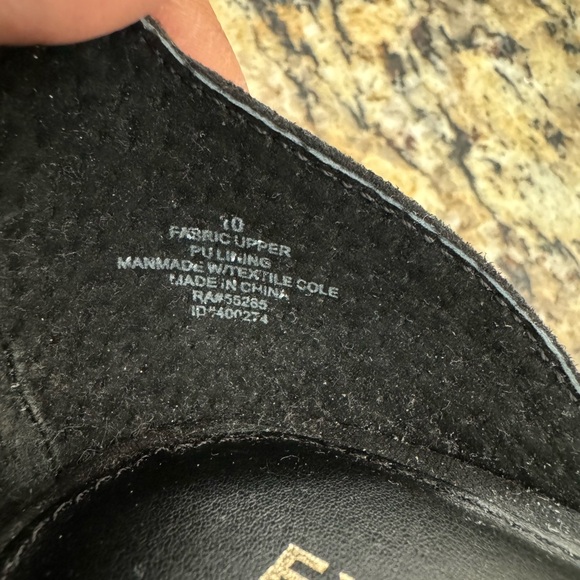 Express Black Heels With Tortoise Ankle Buckle Size 10 - Picture 7 of 8